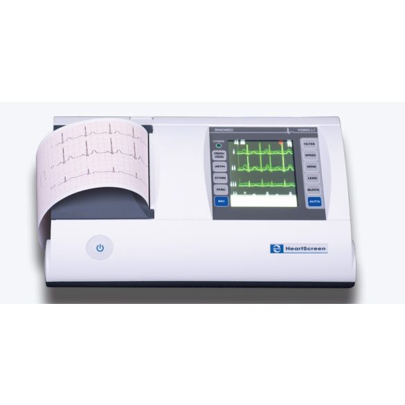 HeartScreen 80G-L1 3/12 csatornás EKG készülék színes érintőképernyős kijelzővelHeartScreen 80G-L1 3/12 csatornás EKG készülék színes érintőképernyős kijelzővel