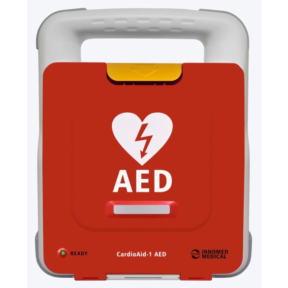 CardioAid-1 automata defibrillátor tartozékokkal