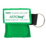 AERObag CPR lélegeztető fóliamaszk kulcstartó tokban