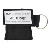 AERObag CPR lélegeztető fóliamaszk kulcstartó tokban